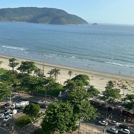 Apartamento Frente A Praia Do Embare Santos Luaran gambar
